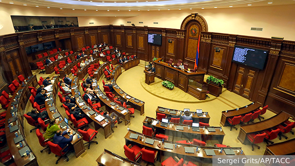 Парламент Армении принял закон о намерении вступить в ЕС